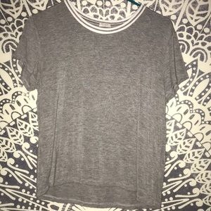 NWOT Brandy Grey Top